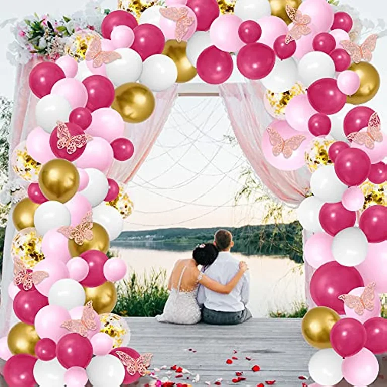 AYUQI DIY Rainbow Balloons Garland Party Birthday Weddings, Anniversaries  Baby Shower Decorations