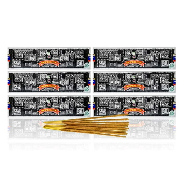 Incienso Sai Baba Super Hit 100 g (caja de 6)