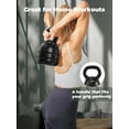 thumbnail image 5 of Kettlebell Weight Set, Cast Iron Adjustable Kettlebell Set Strength Training Exercise 10lb-40lb Kettle Ball Handle Grip Free Weightlifting Kettlebel for Men Women Workout Home Gym Fitness Core, 5 of 5