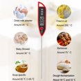 thumbnail image 3 of YAOMOBB Baking Thermometer TP300 Kitchen Gadgets Waterproof Accurate Instant Read LCD Display Long Probe, 3 of 7