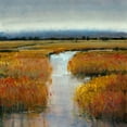 thumbnail image 3 of OToole, Tim 15x15 Black Modern Framed Museum Art Print Titled - Marsh Land II, 3 of 5