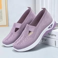 thumbnail image 5 of Women's Orthopedic Slip-On Sneakers - Breathable Walking Shoes for Diabetic Comfort | Arch Support & Cushioned Foam Insoles | Hands-Free Lightweight Comfort | Wide Width Available, 5 of 5