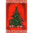 thumbnail image 2 of Biscardi, Nicholas 22x32 White Modern Wood Framed Museum Art Print Titled - Xmas Tree, 2 of 4