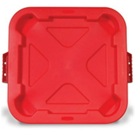 Rubbermaid Commercial 640-3529-RED Snap Lock Lid