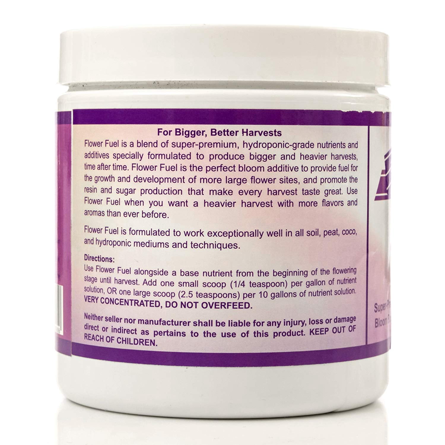 Flower Fuel 1-34-32, 250g - Best Bloom Booster Fertilizer for Bigger, Heavier Harvests by Element Nutrients (250g)