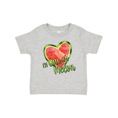 

Inktastic I m One in a Melon- Watermelon Heart Gift Baby Boy or Baby Girl T-Shirt