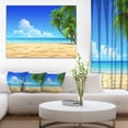 thumbnail image 1 of Coconut Palms Bent into Beach, 1 of 3