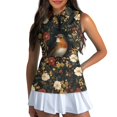 thumbnail image 3 of Whosucclay Daisy and Bird Design Ladies Golf Shirts Workout Tank Tops for Women, Anti Shrink V Neck for Fitness Sports Athletic, 3 of 7