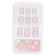 thumbnail image 2 of 24pcs Women False Nails Full Cover Glue On Nails Fake Nail Tip Nail Art Manicure ToolP151, 2 of 5