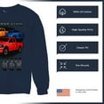 thumbnail image 6 of American Steel Tough Truck Sweatshirt Offroad Pickup 4x4 USA Power Crewneck, 6 of 7