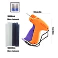 thumbnail image 2 of Quick Clothing Fixer, Quick Stitch Sewing Gun, Handheld Sewing Machine, Mini Quick Repair Garment Sewing Machine, with 5 Fine Needles 1000 Black & 1000 White Micro Fasteners, 2 of 7