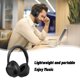 thumbnail image 4 of Herunwer Foldable Over-Ear Bluetooth Headphones with Soft Memory Foam Earmuffs and LED Indicator, 4 of 9