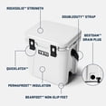 thumbnail image 2 of Enfriador duro Cooler YETI Roadie 24 Black Forest Green, 2 of 9