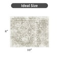 thumbnail image 7 of SIXHOME Area Rug 8'x10' Soft Washable Rugs for Living Room Non Slip Carpet Vintage Medallion Bedroom Indoor Floor Rugs Distressed Taupe Gray, 7 of 7