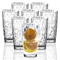 thumbnail image 1 of Vasos para beber VEILEDGEM Unbreakable Tritan, 450 ml, juego de 8, 1 of 7