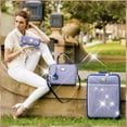 thumbnail image 3 of Galaxy Stars Clover Luxury Signature Travel Luggage, 3 of 10