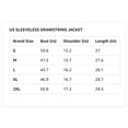 thumbnail image 4 of Women Casual Vest Jacket Sleeveless Drawstring Jacket with Pockets, 4 of 4