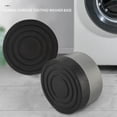 thumbnail image 3 of 4 Pcs/Set Tampons Anti-Vibration Réduction de Bruit en Caoutchouc Support de Pied Anti-Vibration pour Laveuse et Sécheuse Hauteur Réglable Tapis de Machine à Laver (Gris), 3 of 9