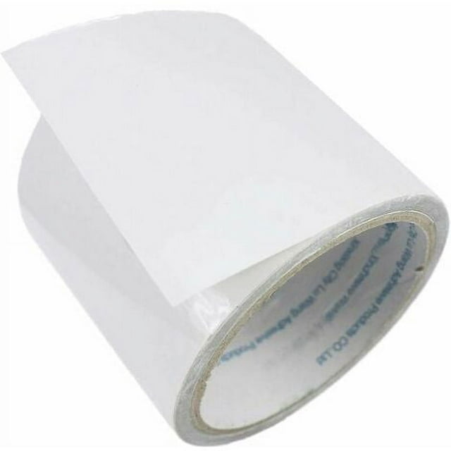 Cinta de reparación de tienda impermeable Invisible, cinta adhesiva transparente resistente de 5m para tienda/toldo/cenador/tela de cubierta recubierta de PVC, STOL