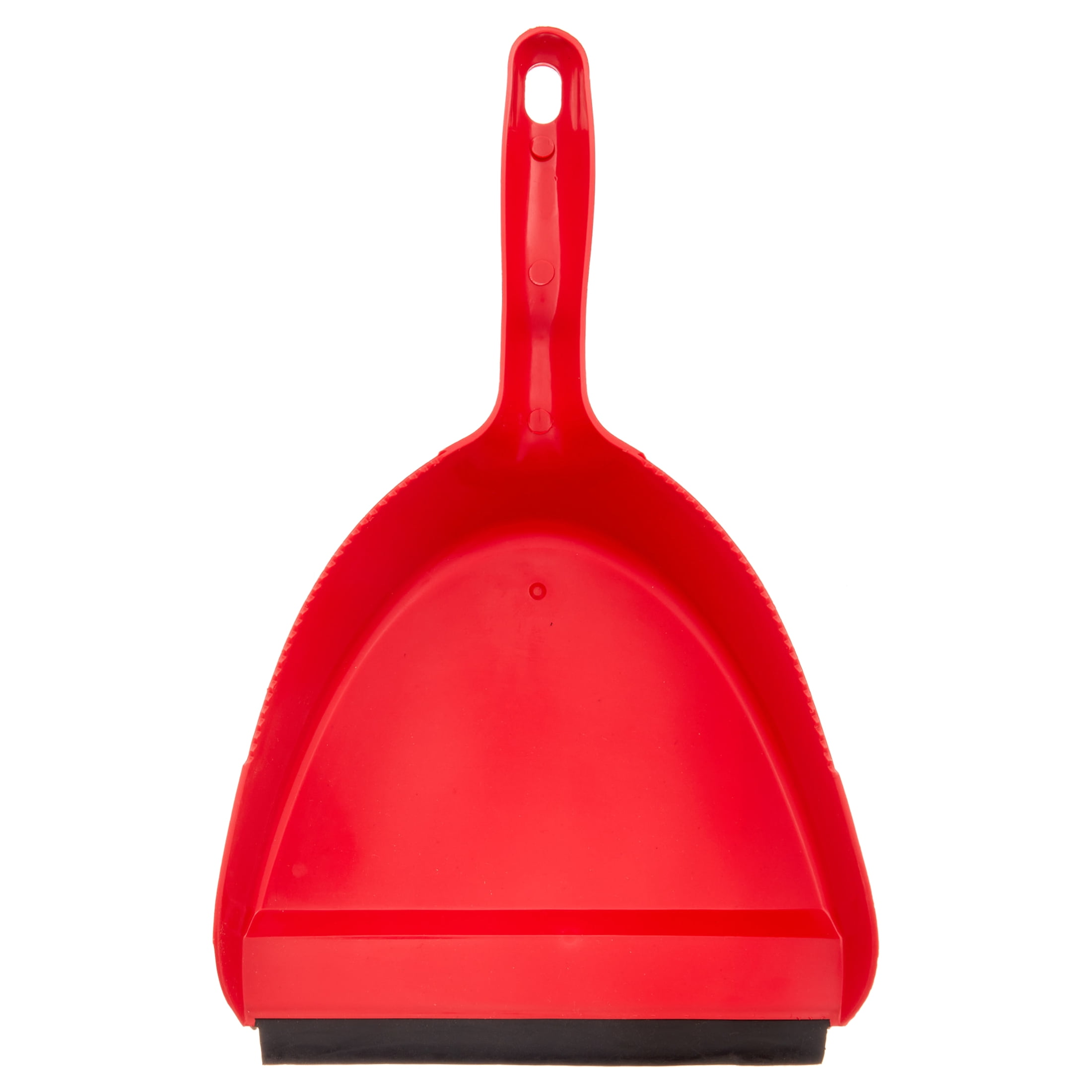 RED Wooden Dustpan And Brush Set With Magnet - Retro Style For Easy Cleanup