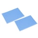 thumbnail image 2 of B5 26 cubierta de papel esmerilado translúcido impermeable enrollable PP cubierta de encuadernación de página para presentaciones de informes 50 piezas azul, 2 of 5