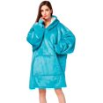 thumbnail image 1 of Sudadera Cobija Bluelander con Capucha, Manta Térmica, Unitalla, Azul Cielo, 1 of 4