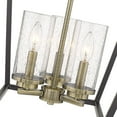 thumbnail image 4 of Golden Lighting Mercer 3-light Pendant in Matte Black, 4 of 7