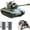 Green, variant on Supdex 1:18 US M26 Pershing RC Tank – 330° Rotating Turret, Smoke, Light & Sound Effects, Rechargeable, Climbing 40° Ramp, Great Gift for Kids Ages 6+