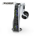 thumbnail image 2 of PS5 Slim Vertical Stand with RGB Cooling Fan & Headphone Hanger - 3-in-1 Console Stand with Temperature Control, Anti-Slip Base for Playstation 5 Slim Disc/Digital Editions, 2 of 5