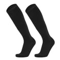 thumbnail image 2 of BRGZLK Youth Kids Football Socks Boys Girls Terry Bottom Thickened No Slip Sweat-Absorbent Knee High Sport Athletic Socks Kids Soccer Socks Black Free Size, 2 of 5