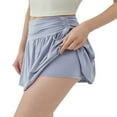 thumbnail image 4 of Jupes de Yoga pour Femmes à Double Couche Séchage Rapide Entraînement Physique Course Tennis, 4 of 7