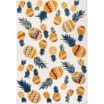 thumbnail image 4 of JONATHAN Y JONATHAN  Y Limone Bold Pineapple High-Low Indoor/Outdoor Area Rug 5 X 8, 4 of 5