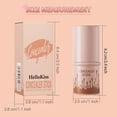 thumbnail image 3 of Matte Cream Stick Bronzer & Highlighter Duo, Waterproof Long-Lasting Contouring Makeup, Multi-Use Face Blush & Concealer, Blendable for All Skin Tones, Single Stick, 3 of 8
