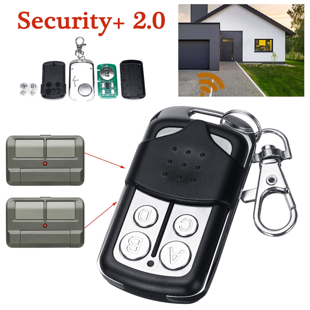 Compatible Garage Door Remote Replacement For Liftmaster 891lm