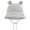 Grey, variant on EnJoCho Baby Boy And Girl Cute Sun Hat Cartoon Bear Ears Fisherman's Hat Sun Hat Beach Cap For 3 To 12 Months Kids Casual Fashion Headwear Accessories