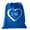 Be Mine-Royal, variant on Valentine's Day Bags, Mini Drawstring Cinch Backpacks, Valentines Day Gift Bags