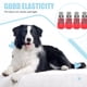 thumbnail image 4 of Greeniant 4 piezas de zapatos para mascotas lindo algodón lluvia nieve botas conjunto de calcetines buena elasticidad con suela de goma cubierta de pata Ropa para mascotas Rojo L Greeniant PT003813-07B, 4 of 6
