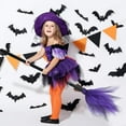 Halloween Witch Broom Props Mesh Witch Broom Halloween Costume