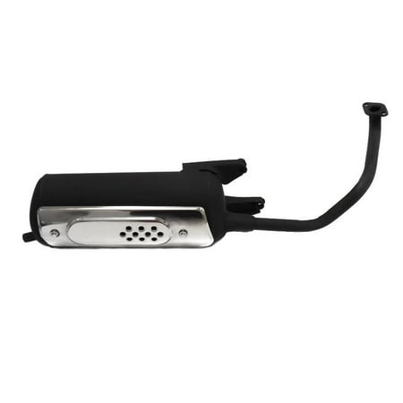- Complete exhaust commonly found in GY6 125cc/150cc with 10 Inch Tires, Single Shock