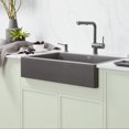 thumbnail image 3 of Linus Low Arc Pull-Out Dual-Spray Kitchen Faucet - Volcano Gray, 3 of 5
