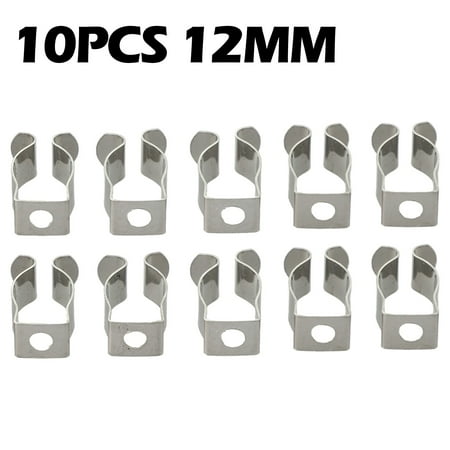 

10PCS SPRING TERRY CLIPS OPEN TYPE SPRING STEEL TOOL CLIPS HEAVY DUTY