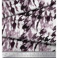 thumbnail image 2 of Soimoi Poly Georgette Fabric Two Tone with White Camouflage Print Sewing Fabric Yard 52 Inch Wide, 2 of 3