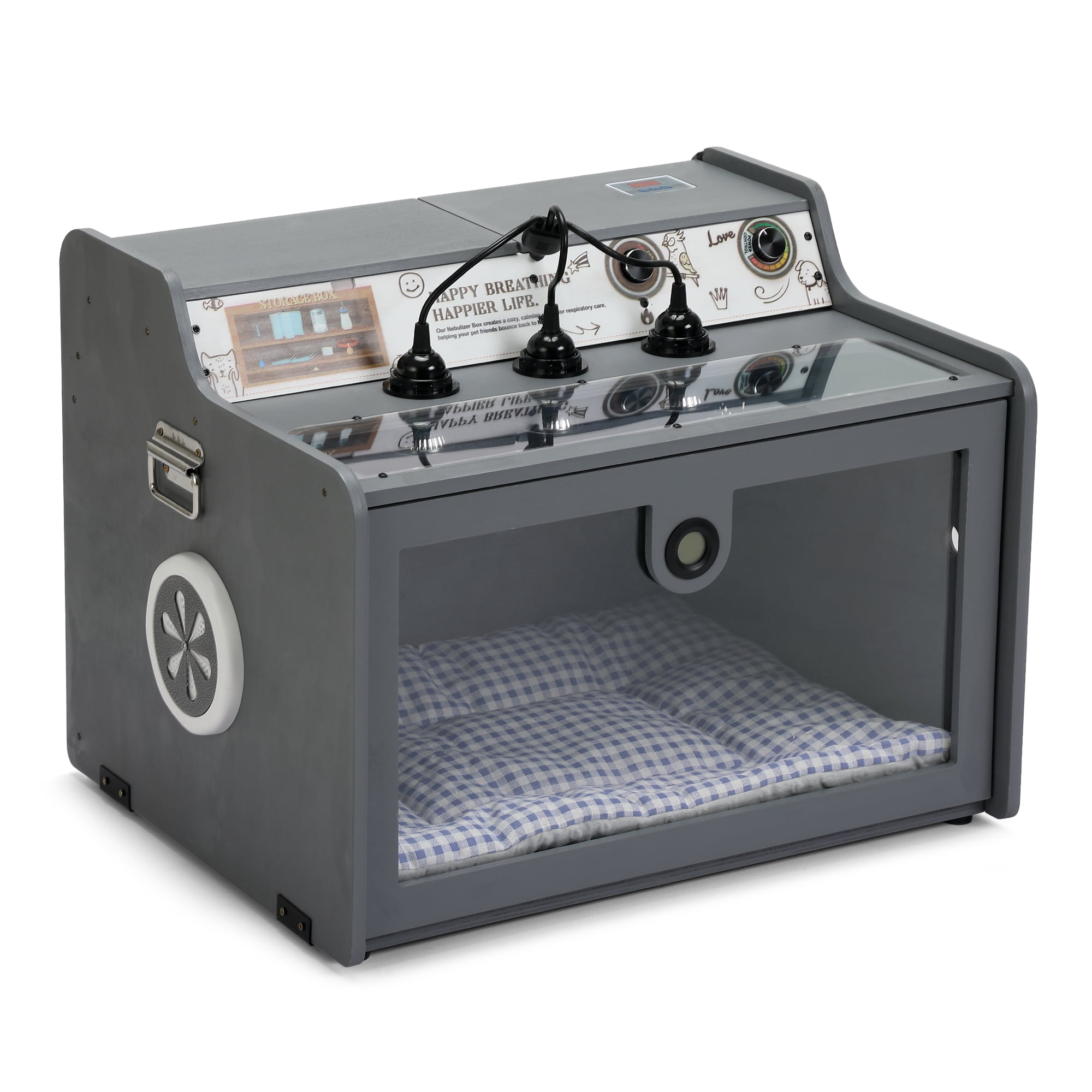 COZIWOW Pet Brooder Incubator for Puppies, Kittens & Chicks Temperature Controlled with Lamp
