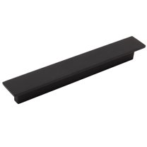Mesa Cabinet Pull, 128 Millimeters, Matte Black by Stone Harbor Hardware