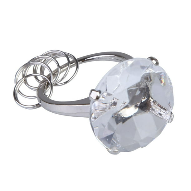 Giant diamond hotsell ring keychain