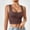 *Coffee, variant on ClodeEU Women's Solid Color Slim Fit Cropped Sleeveless Sports Tank Top,Casual Athletic Crop Tops Black,Womens Plus L