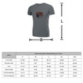 thumbnail image 5 of Coolnut Womens T Shirts Fashion Tops, Seamless Pattern With Enamored Couple Women's Basic Short Sleeve Tees, Grey Lightweight Casual Summer Clothes, 2XL, 5 of 6