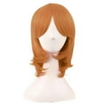 thumbnail image 1 of LinYooLi Perruque Cosplay en Fibre Synthétique 16 Pouces/40 cm (Blanc/bleu Azure), 1 of 4
