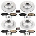 thumbnail image 2 of PowerStop Front and Rear Geomet Coated Brake Rotor and Pad Kit Fits: HYUNDAI KIA Select Models CRK5831, 2 of 5