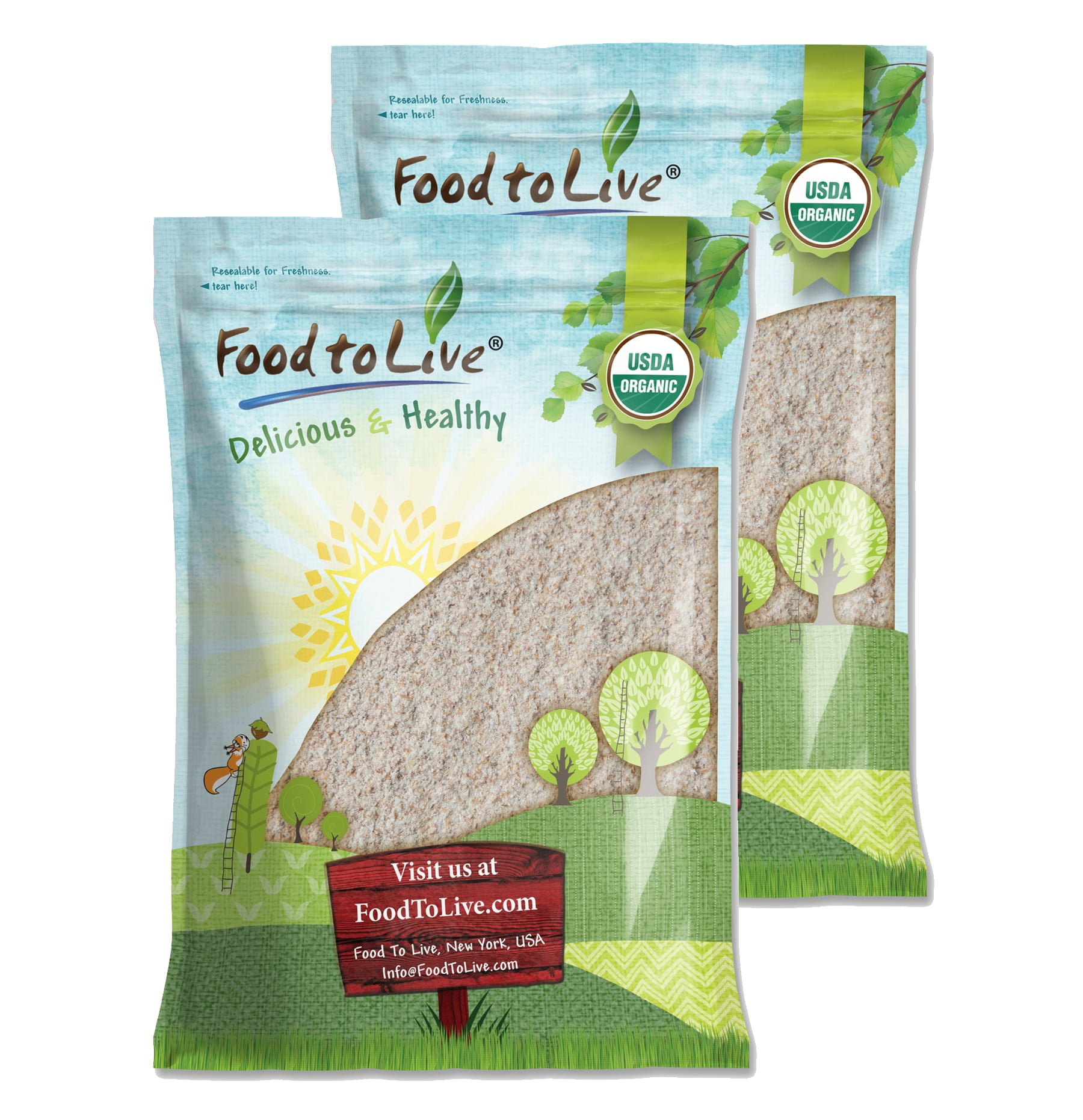 Organic Einkorn Whole Wheat Flour, 16 Pounds  Non-GMO, Vegan. Good Source of Protein, Fiber, and Vitamins